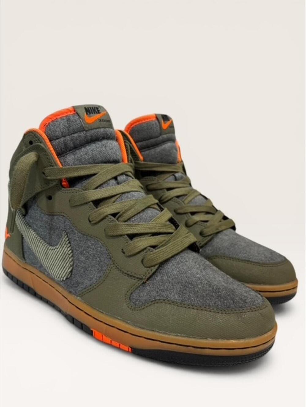 Nike Dunk Swoosh Social Club Comfort Olive Size 10